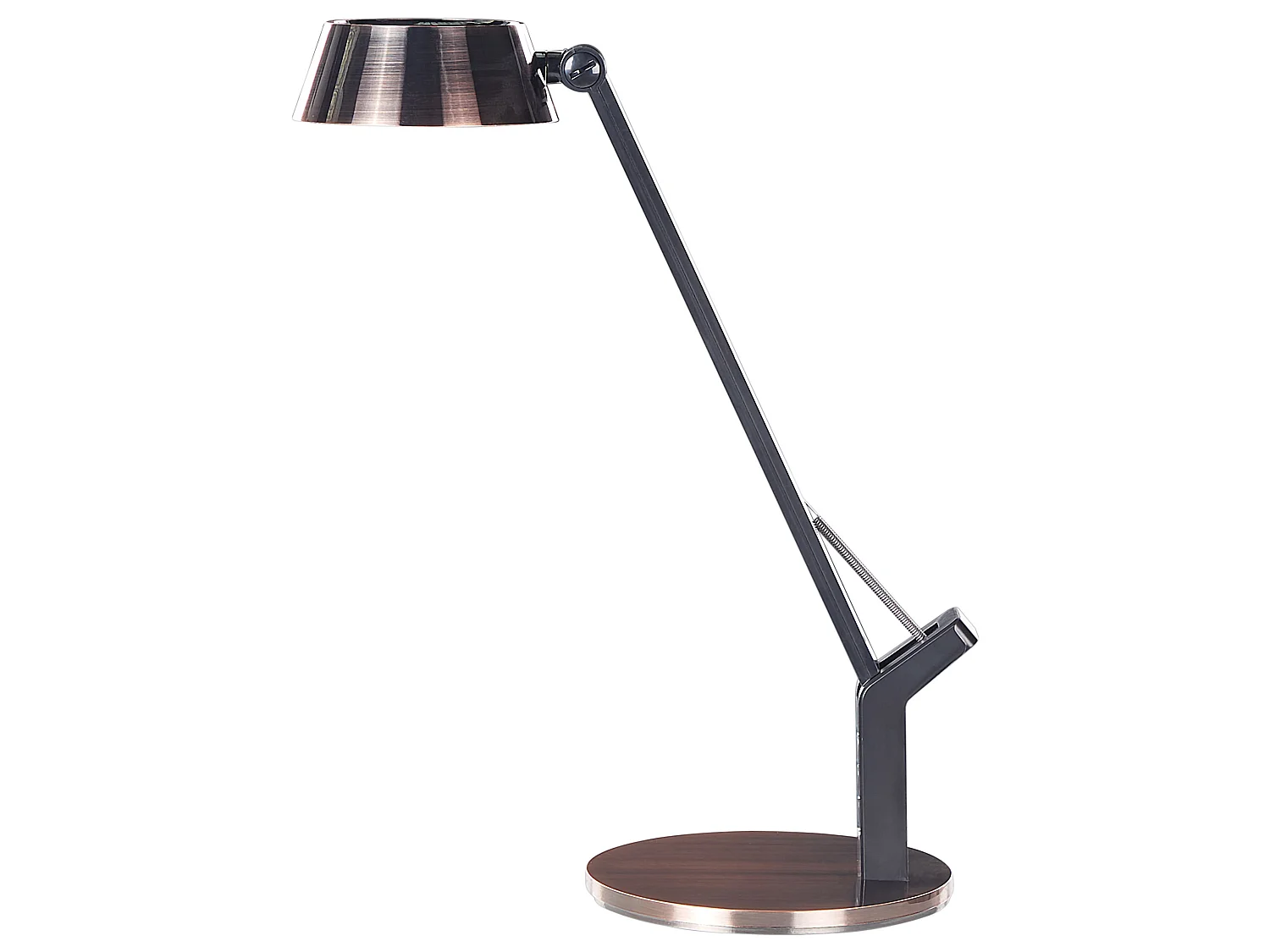 Lampe de bureau LED CHAMAELEON Avec variateur Métal Cuivré