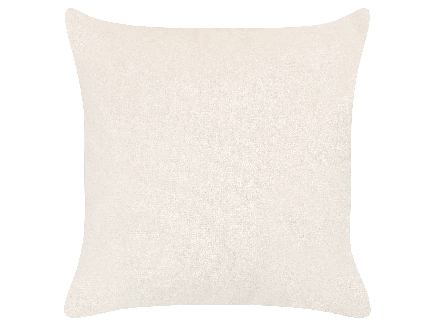 Lot de 2 coussins décoratifs TRITELEIA Velours 45 x 45 cm Jaune Motif floral