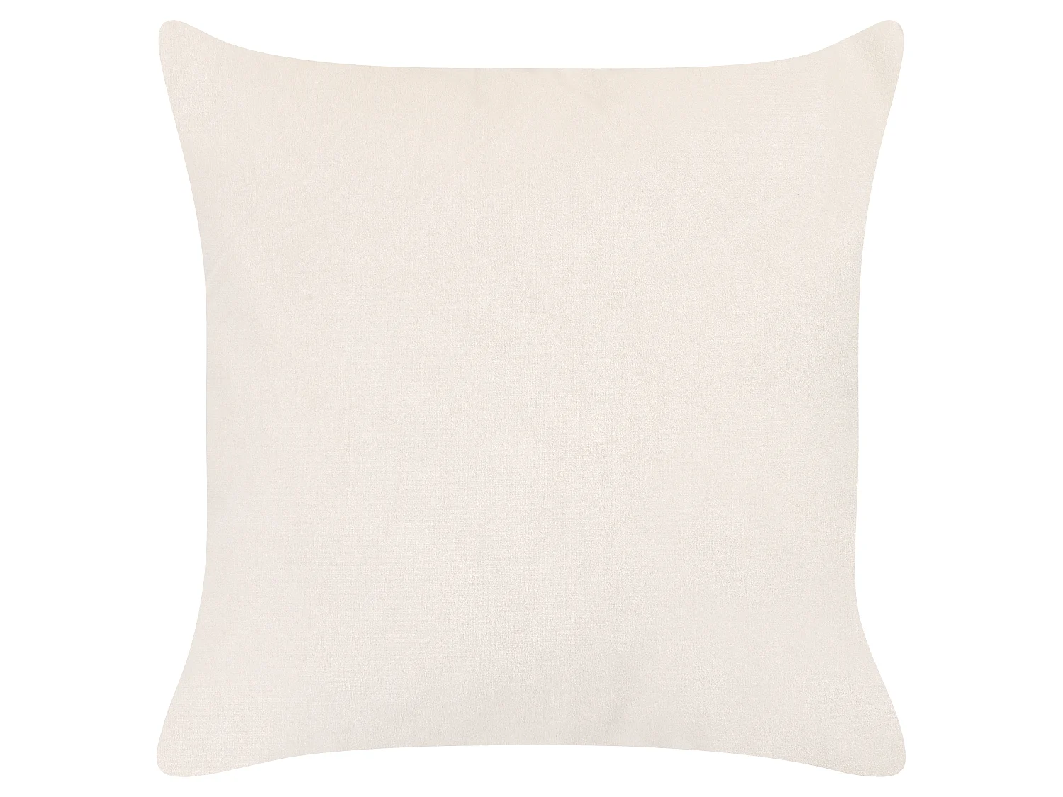 Lot de 2 coussins décoratifs TRITELEIA Velours 45 x 45 cm Jaune Motif floral