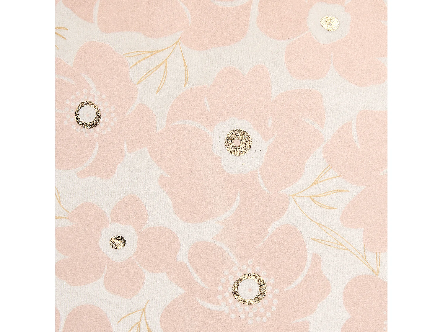 Set van 2 decoratieve kussens TRITELEIA Fluweel 45 x 45 cm Roze Bloempatroon