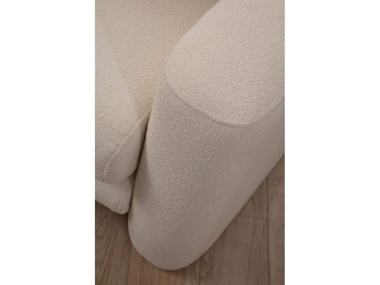 Sofá rinconero Altadena 333, De color marrón claro, 290x165x73cm