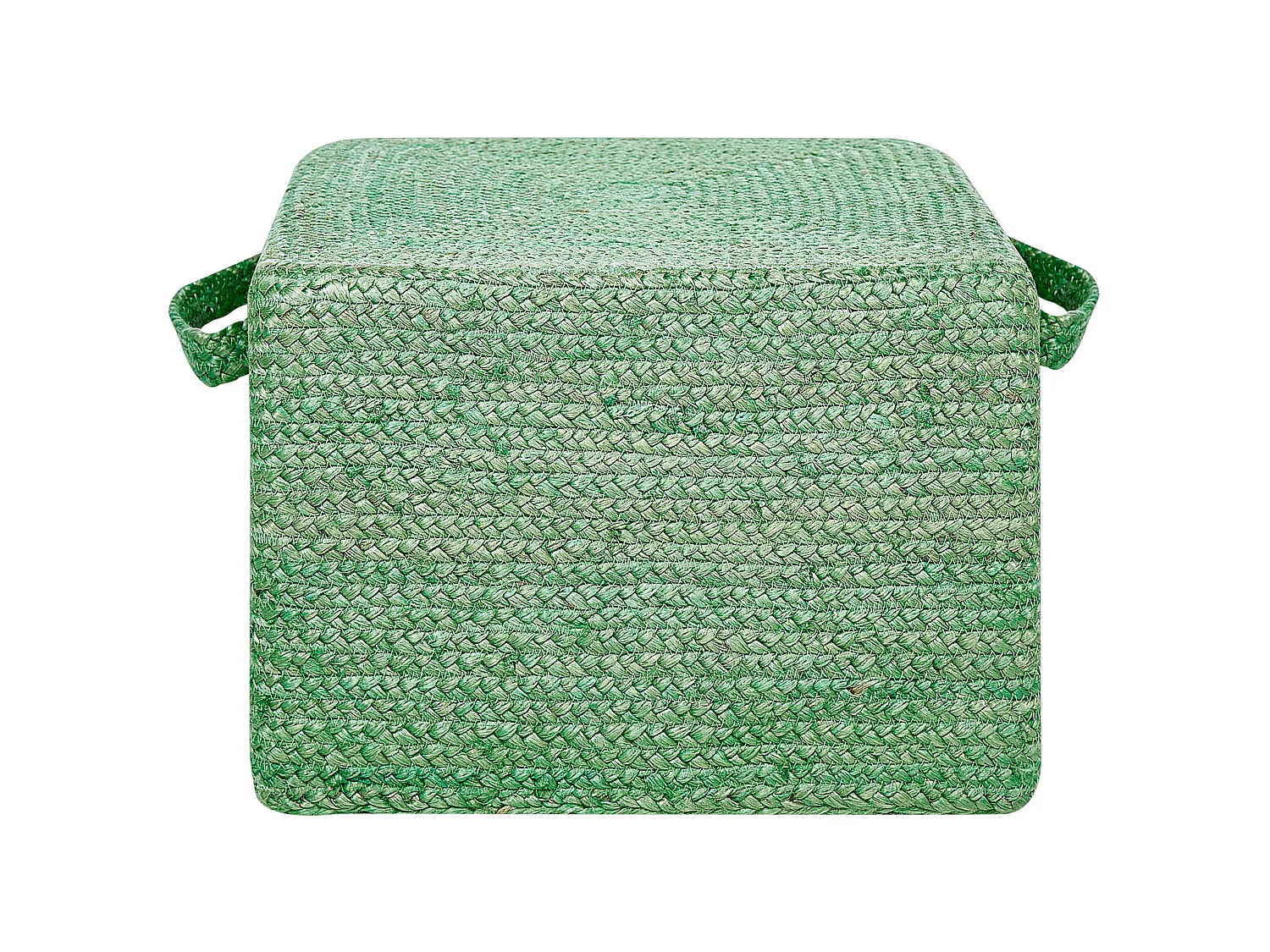 Pouf DHADAR Jute Vert 45 cm 45 cm 30 cm