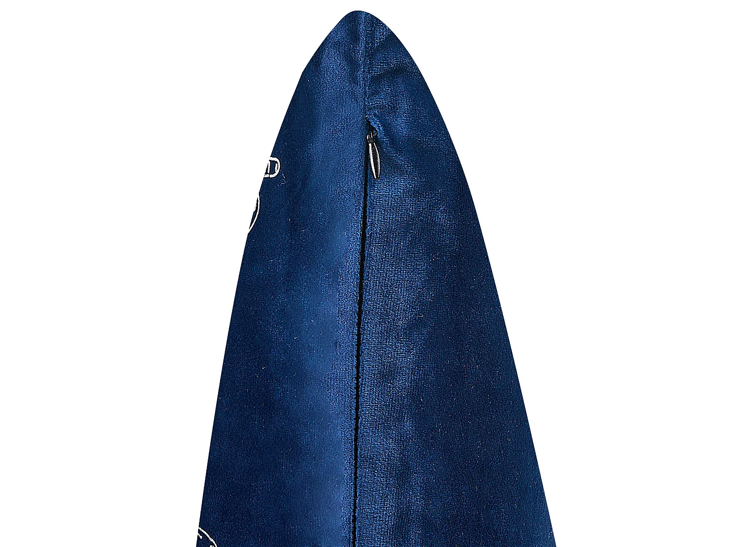 Set van 2 decoratieve kussens YUZURI Fluweel 45 x 45 cm Marineblauw Dierenprint