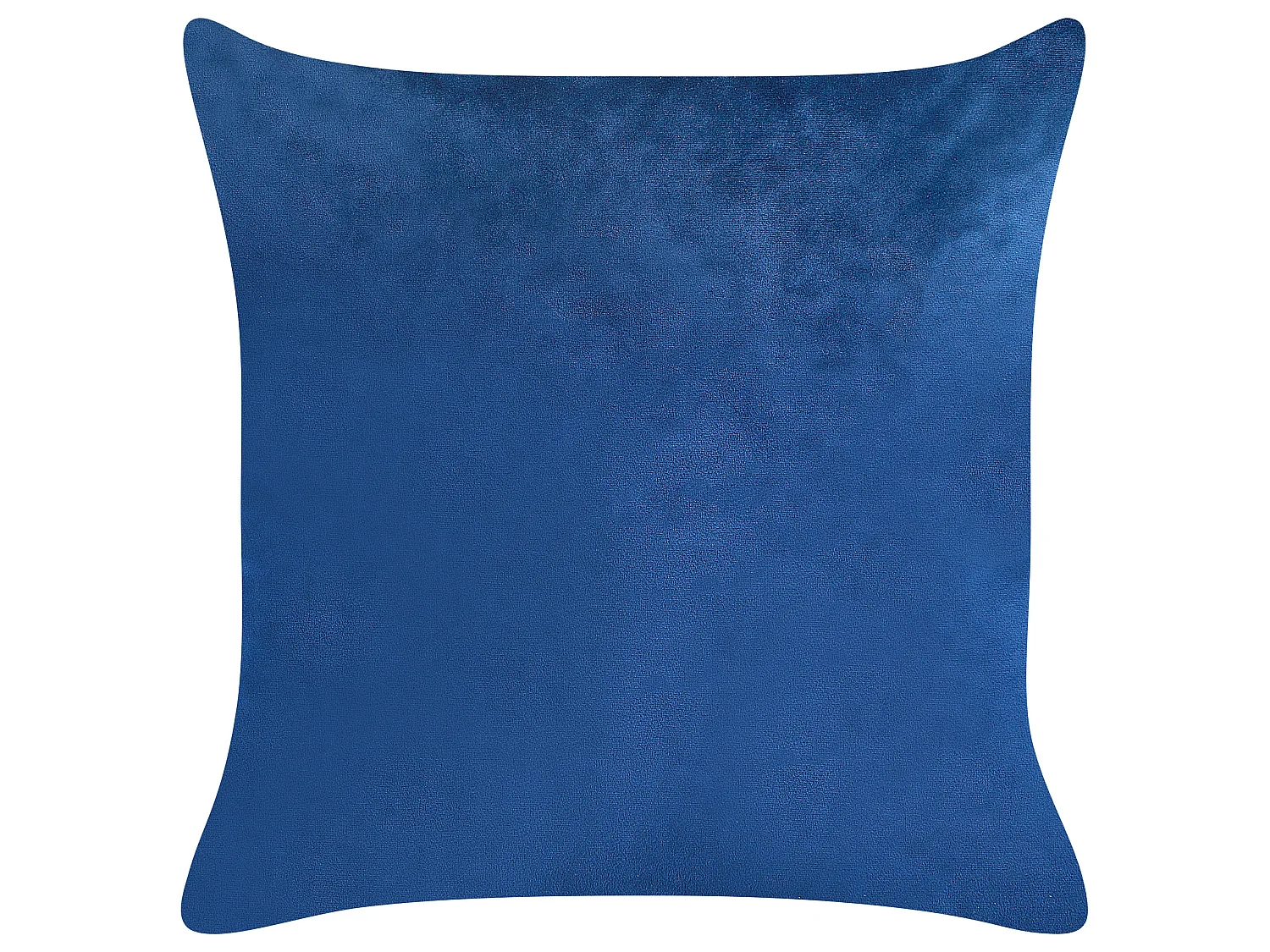 Lot de 2 coussins décoratifs YUZURI Velours 45 x 45 cm Bleu marine Motif animal
