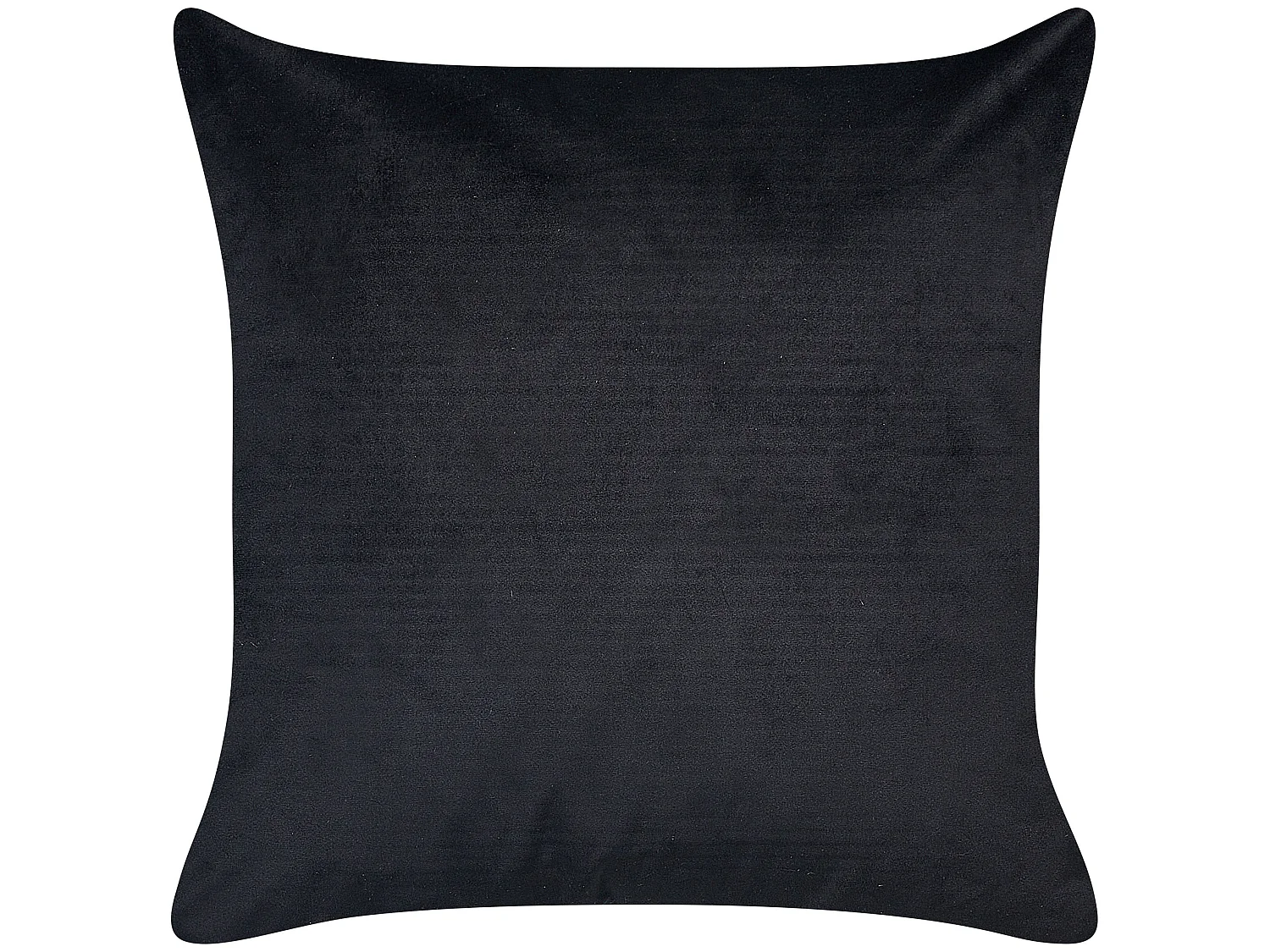 Zestaw 2 poduszek dekoracyjnych YUZURI Welur 45 x 45 cm Czarny Wzór zwierzęcy