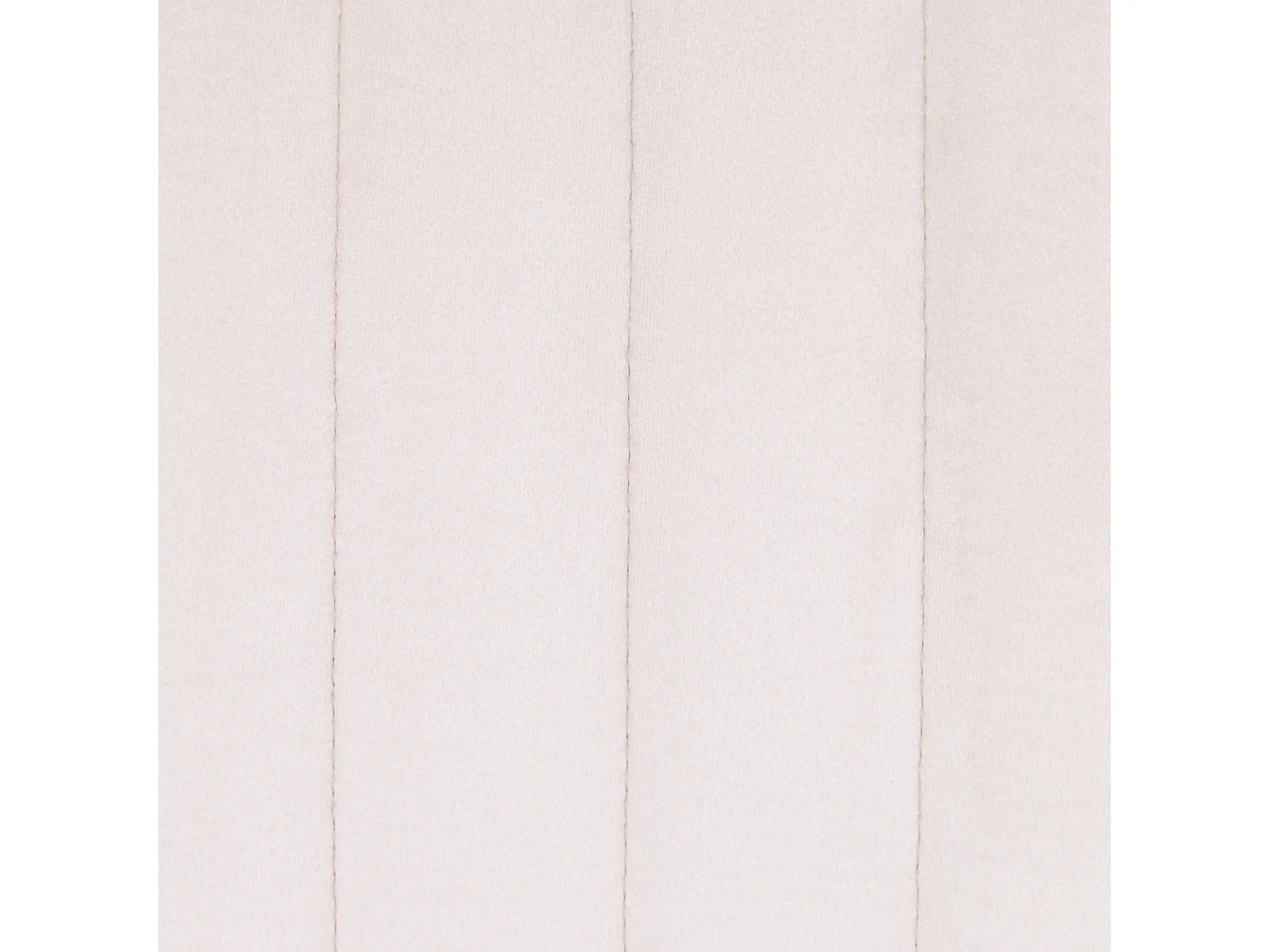 Conjunto de 2 cadeiras de jantar NAVASOTA Veludo Creme