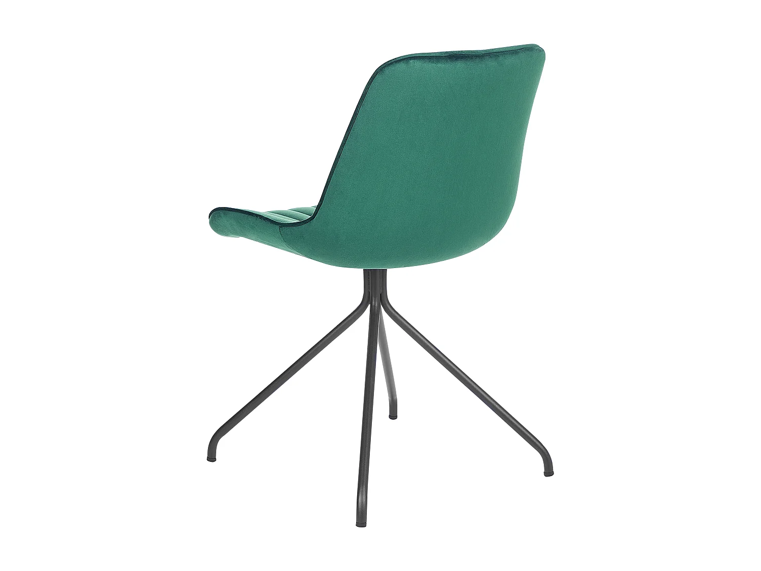 Lot de 2 chaises de salle à manger NAVASOTA Velours Vert émeraude