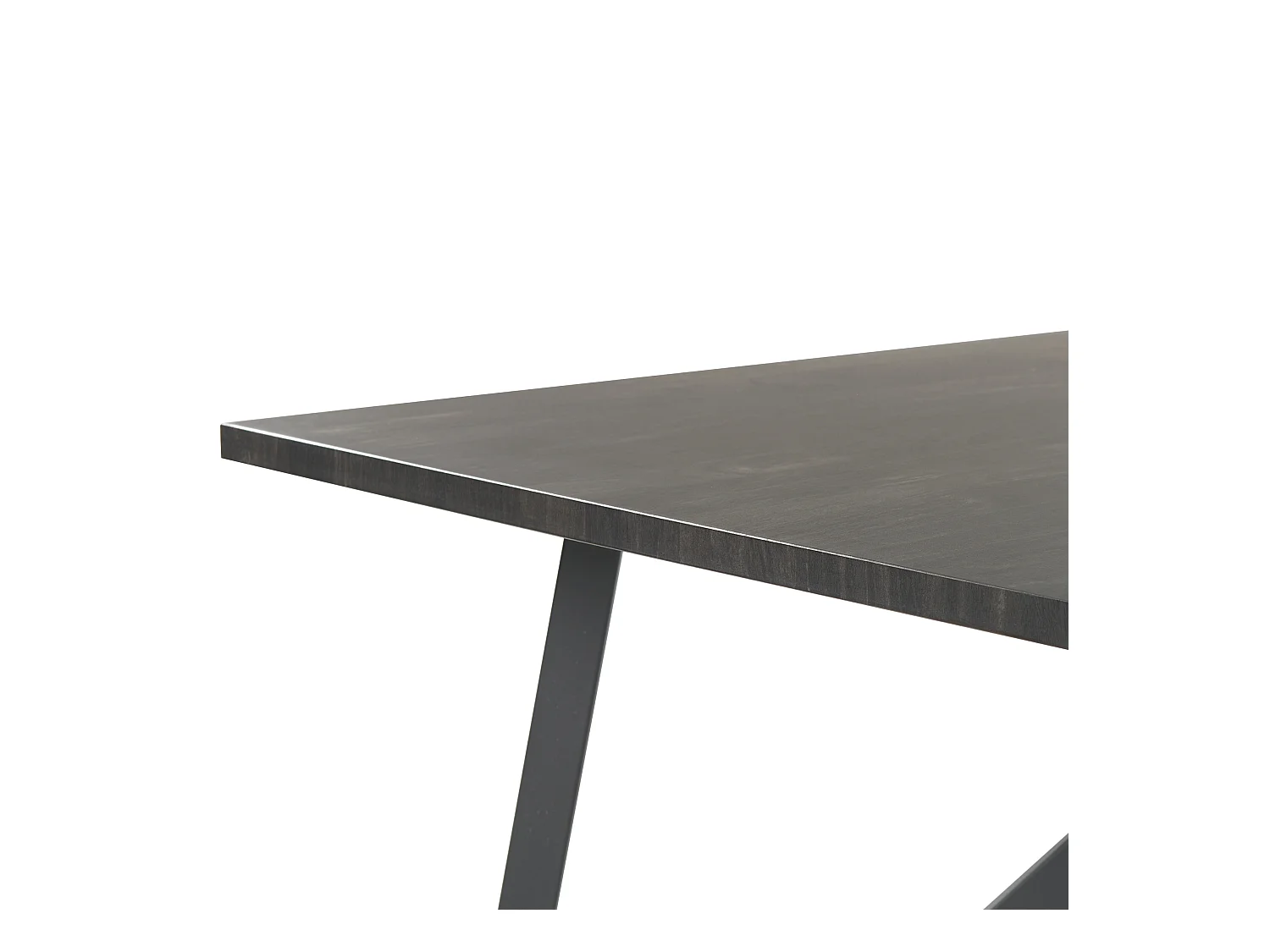 Table de repas ANNIKA Noir 140 cm 80 cm