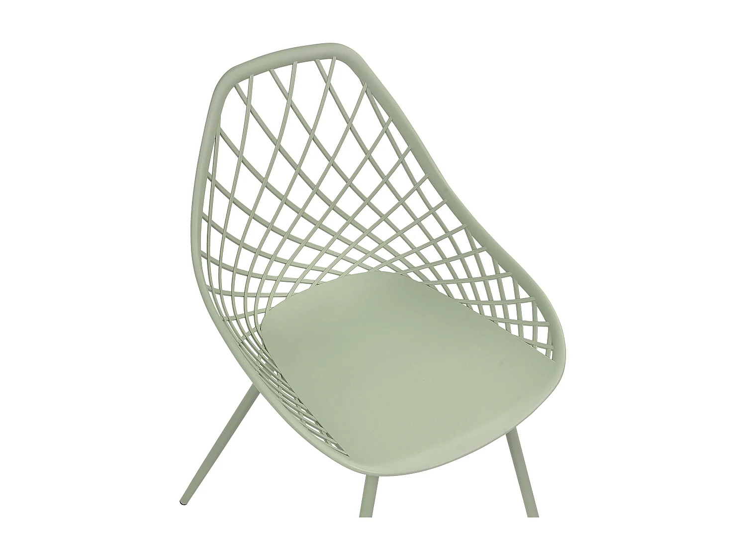 Set van 2 eetkamerstoelen CANTON II Groen