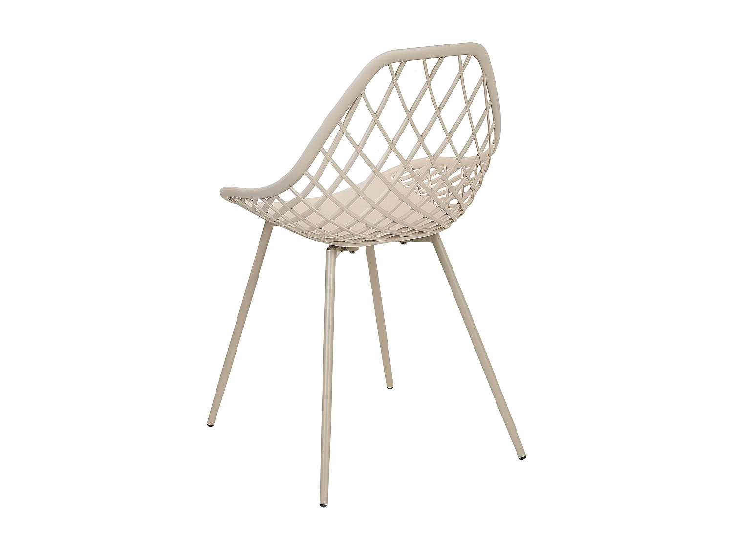 Lot de 2 chaises de salle à manger CANTON II Beige