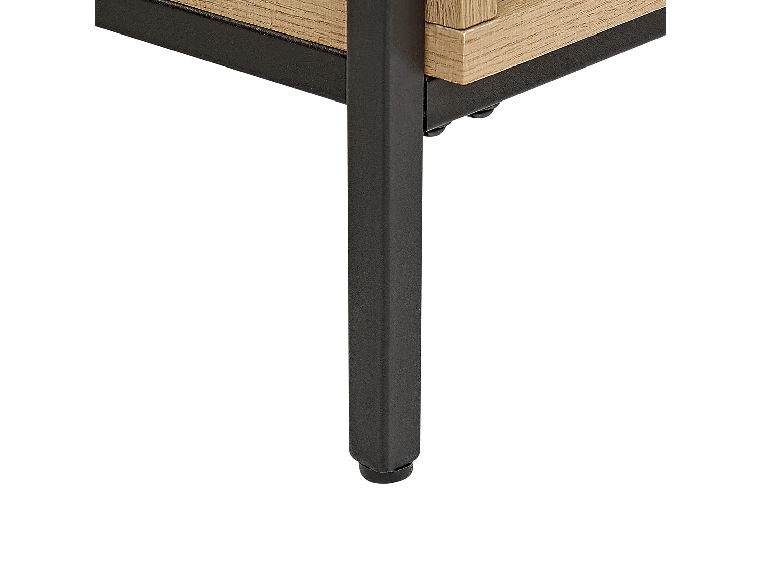 Armoire MOINES Marron/noir