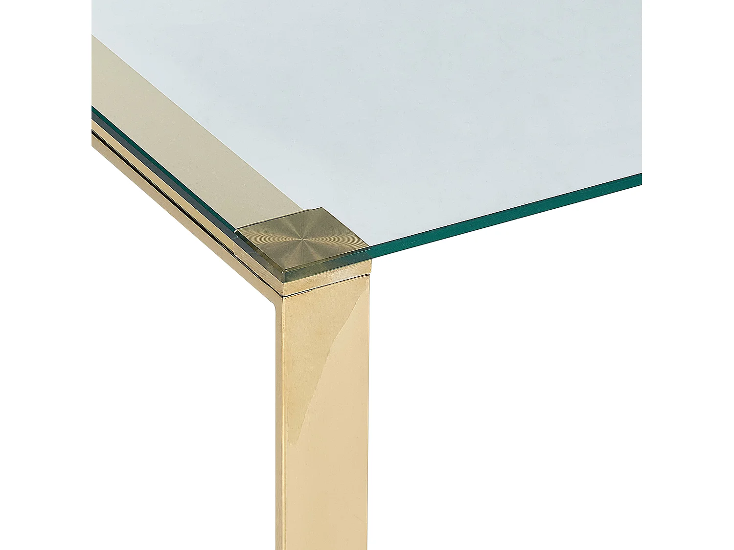 Console TILON Verre de sécurité Doré