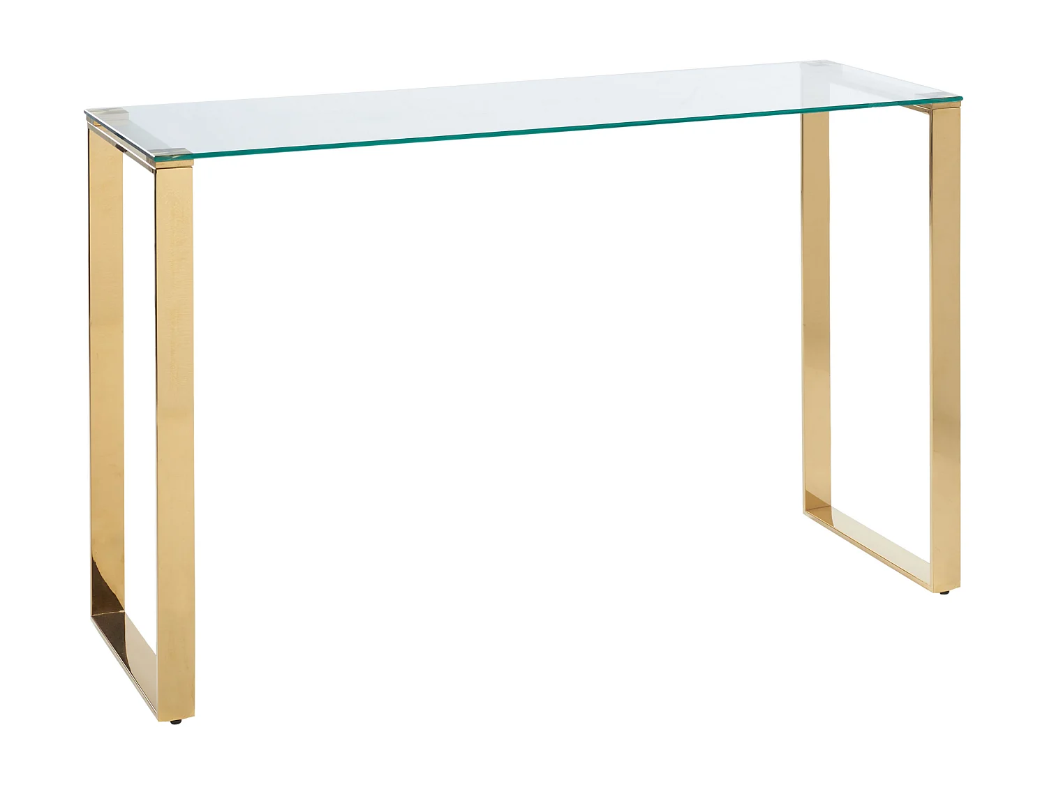 Consoletafel TILON Veiligheidsglas Goud