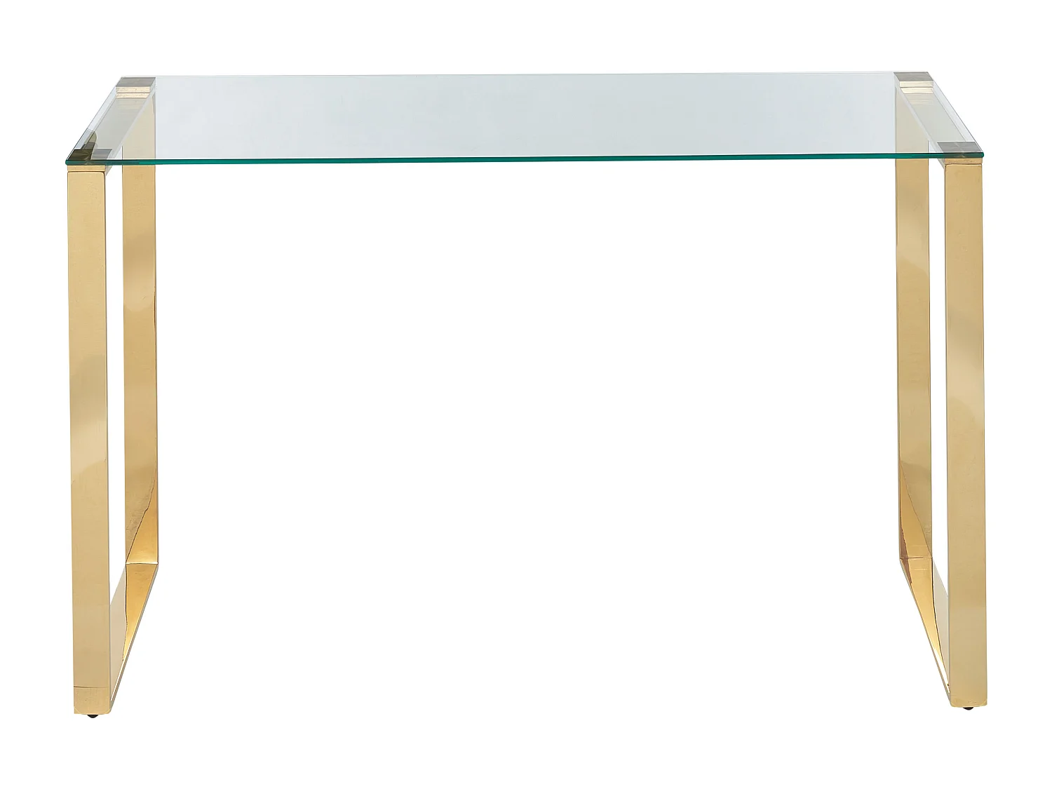 Consoletafel TILON Veiligheidsglas Goud