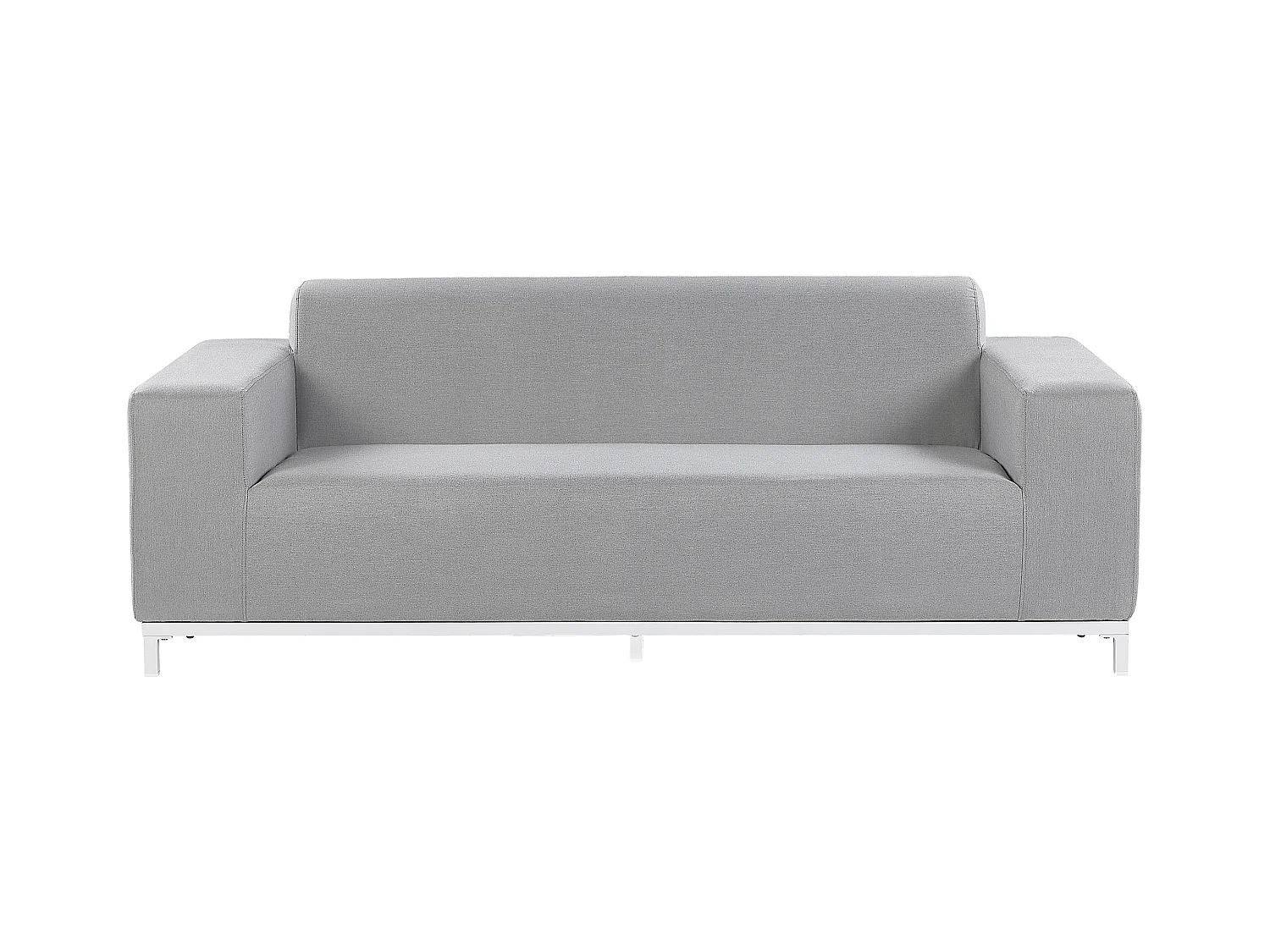 Gartensofa 3-Sitzer ROVIGO Hellgrau