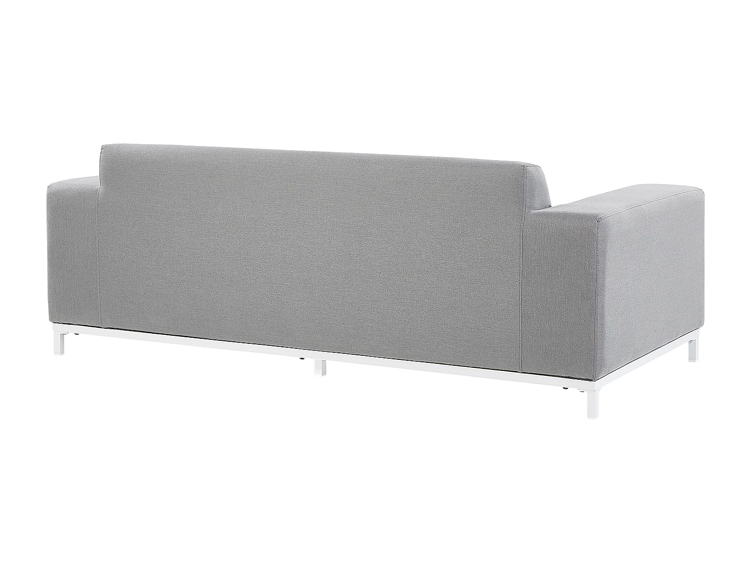 Tuin loungebank 3-zitter ROVIGO Lichtgrijs