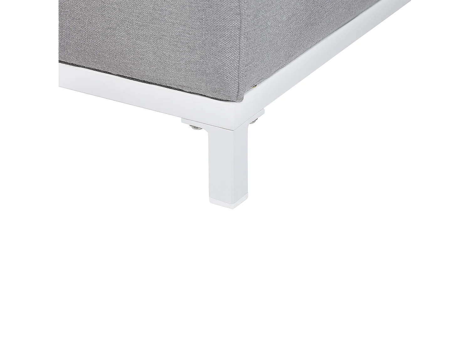 Tuin loungebank 3-zitter ROVIGO Lichtgrijs