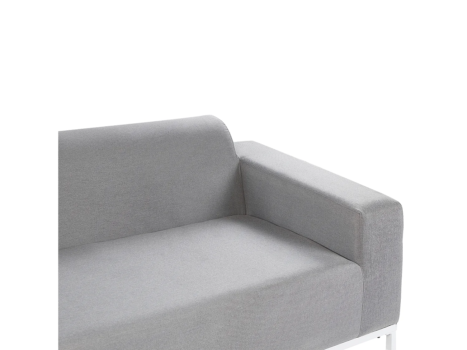 Canapé de jardin 3 places ROVIGO Gris clair