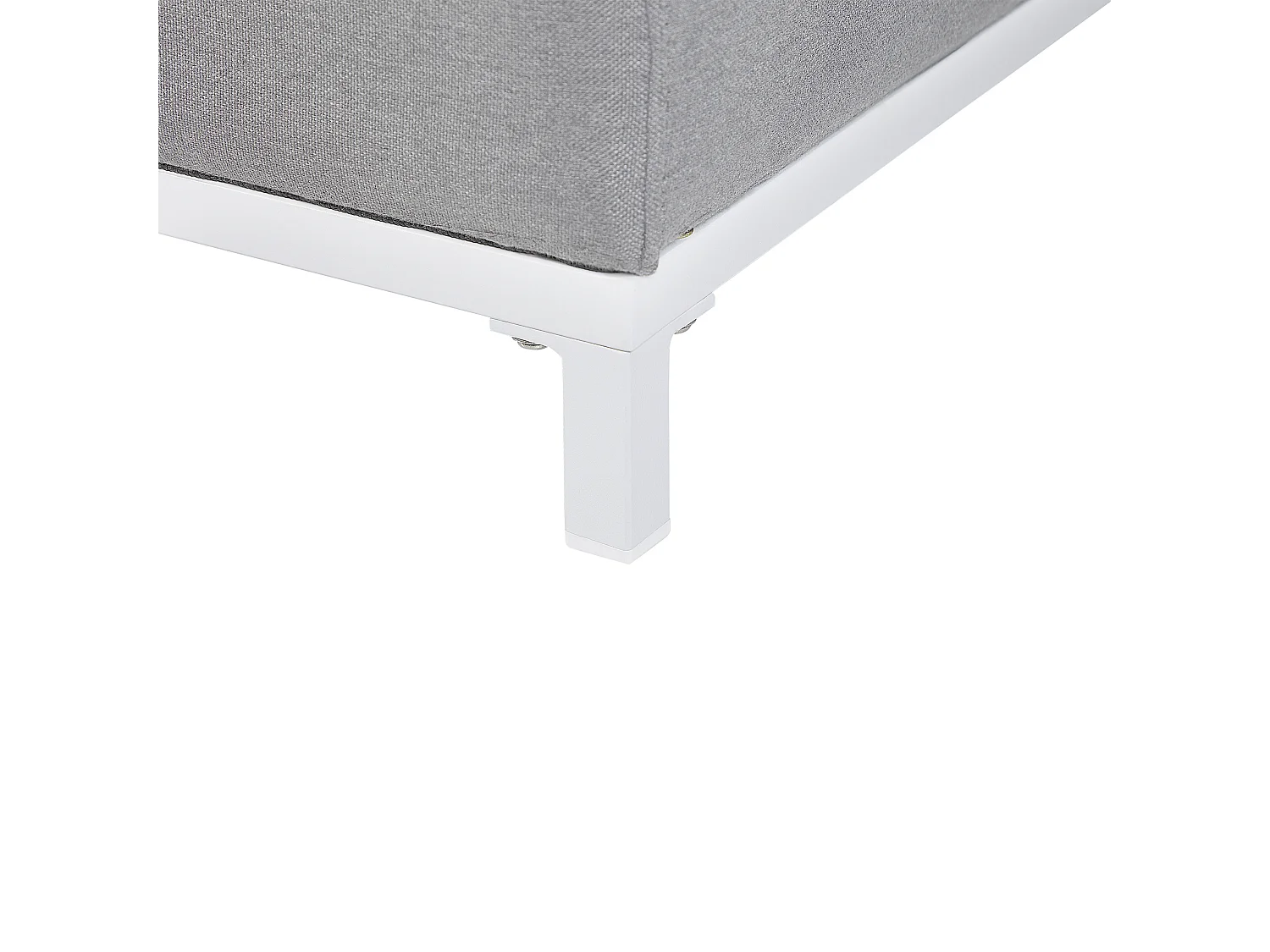 Canapé de jardin 3 places ROVIGO Gris clair