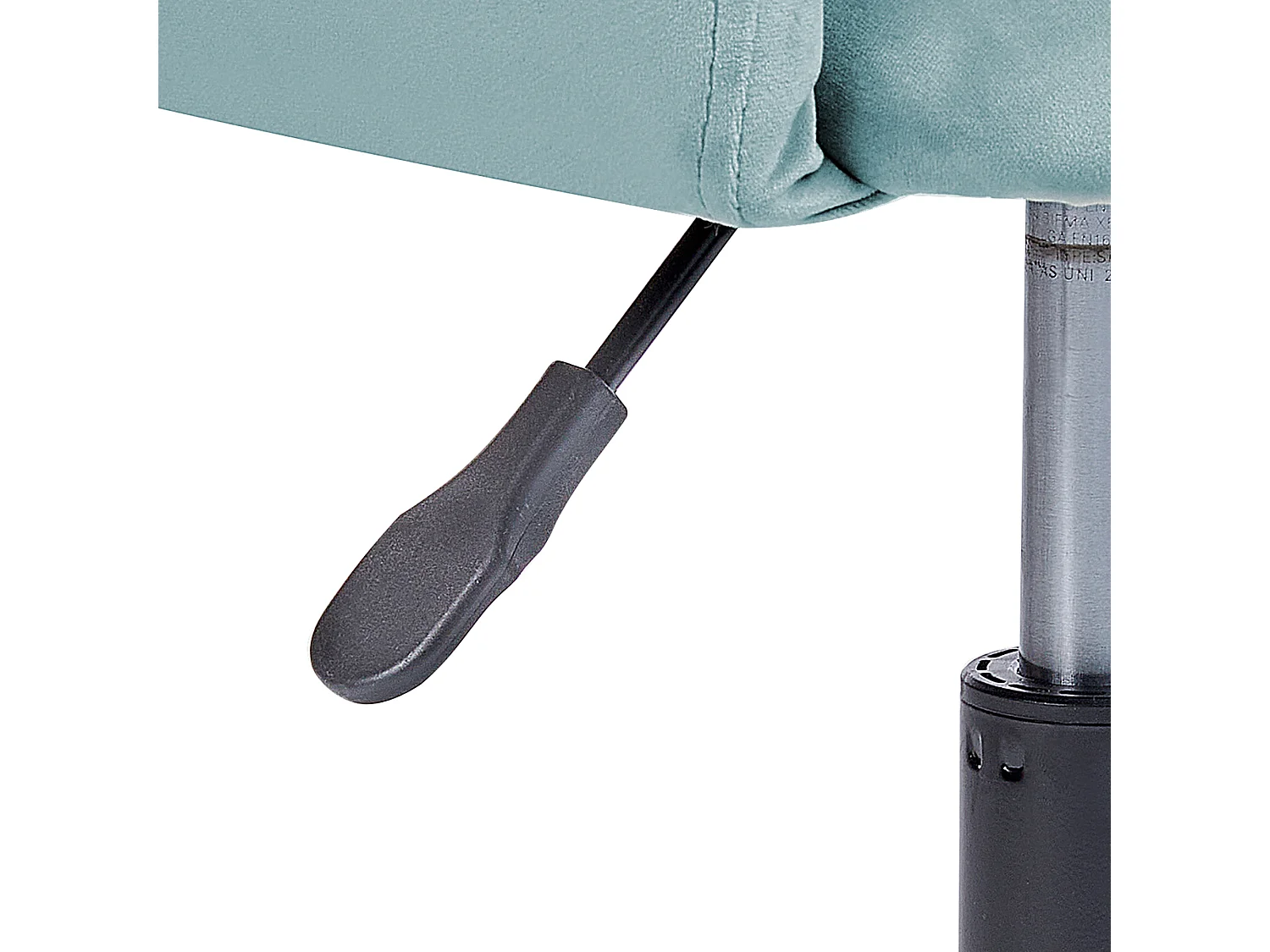 Sedia da scrivania SANILAC Velluto Verde menta