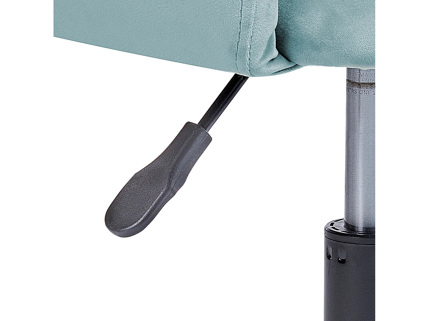 Bureaustoel Draaibaar SANILAC Fluweel Mintgroen