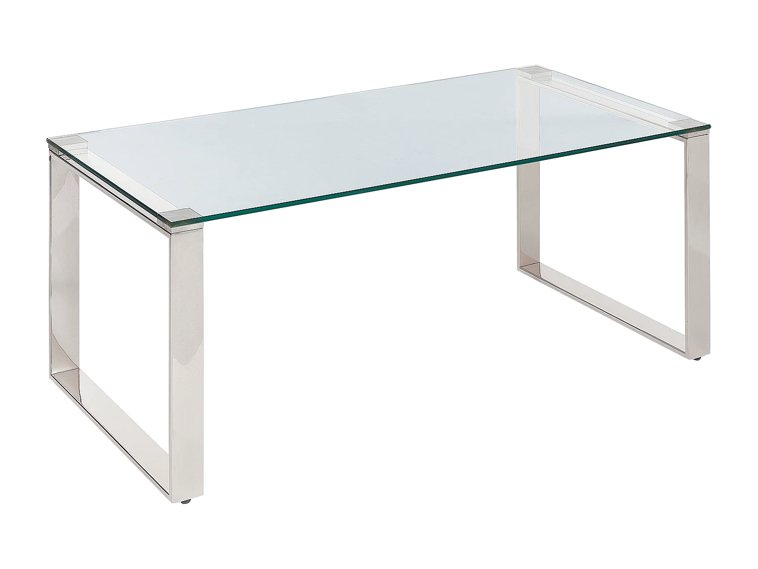 Table basse TILON Verre de sécurité Argenté