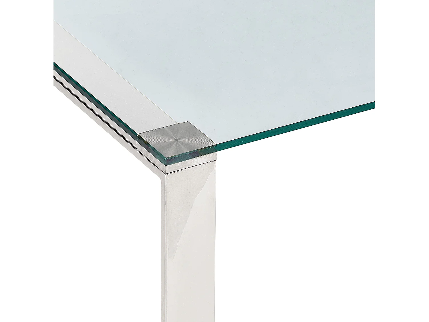 Table basse TILON Verre de sécurité Argenté