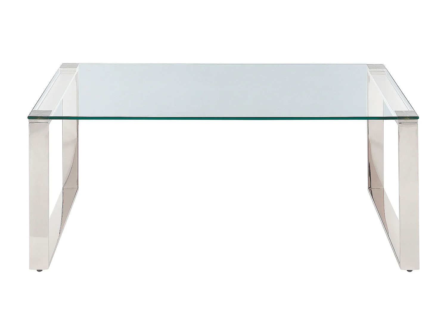 Salontafel TILON Veiligheidsglas Zilver