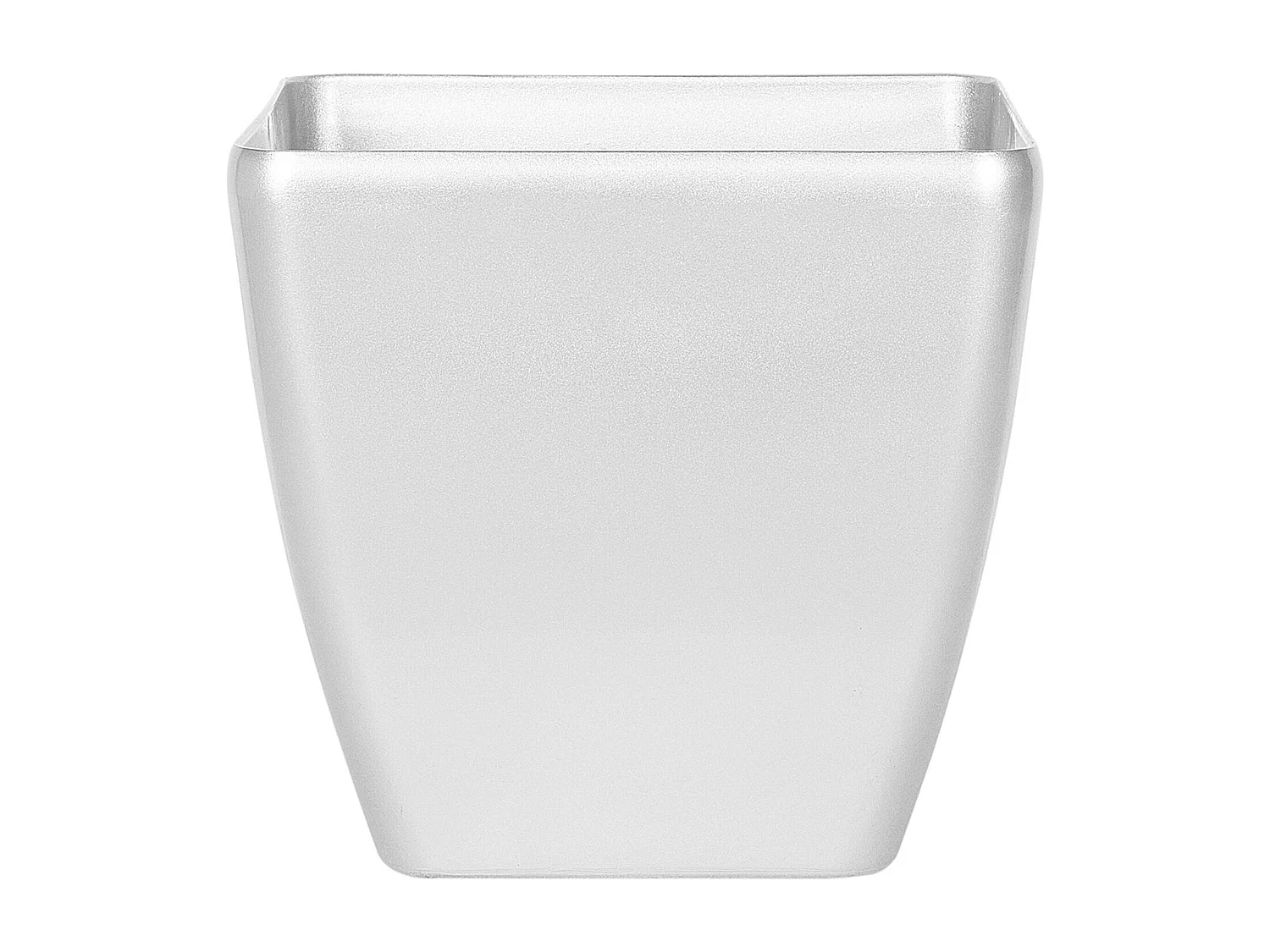 Set van 2 bloempotten ASTRAS Steen 50 cm Zilver