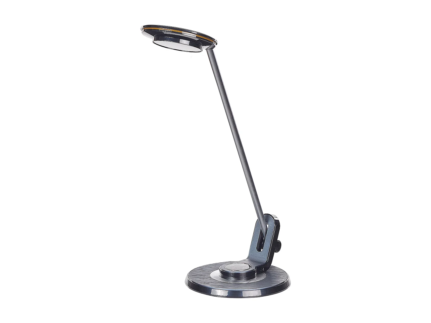 Lampa biurkowa LED CORVUS Ze ściemniaczem Metal Czarny