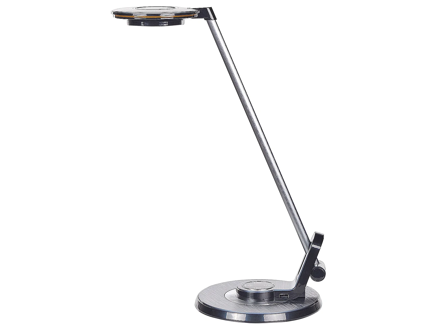 Lampe de bureau LED CORVUS Avec variateur Métal Noir