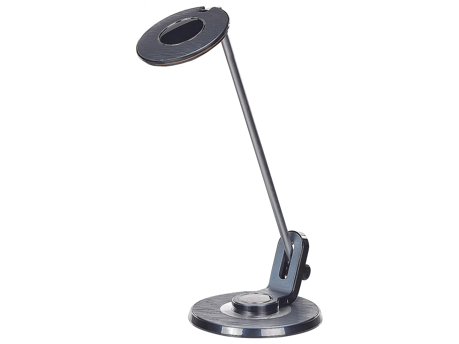 Lampe de bureau LED CORVUS Avec variateur Métal Noir