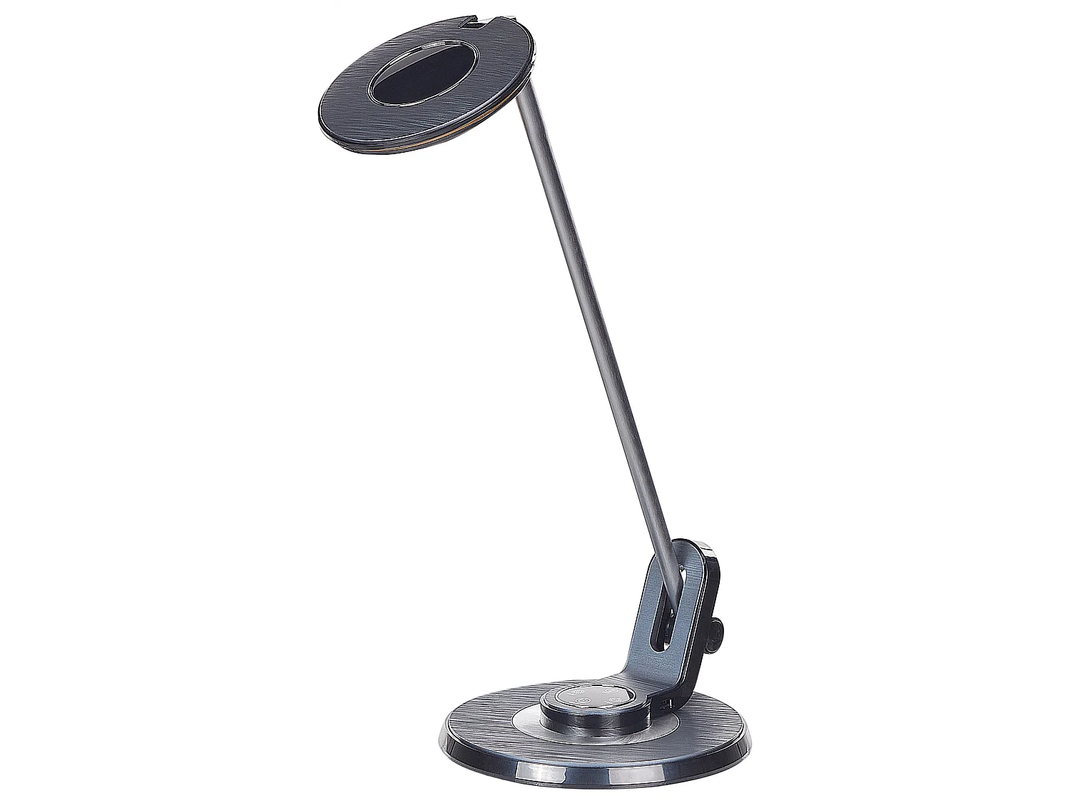 Lampe de bureau LED CORVUS Avec variateur Métal Noir