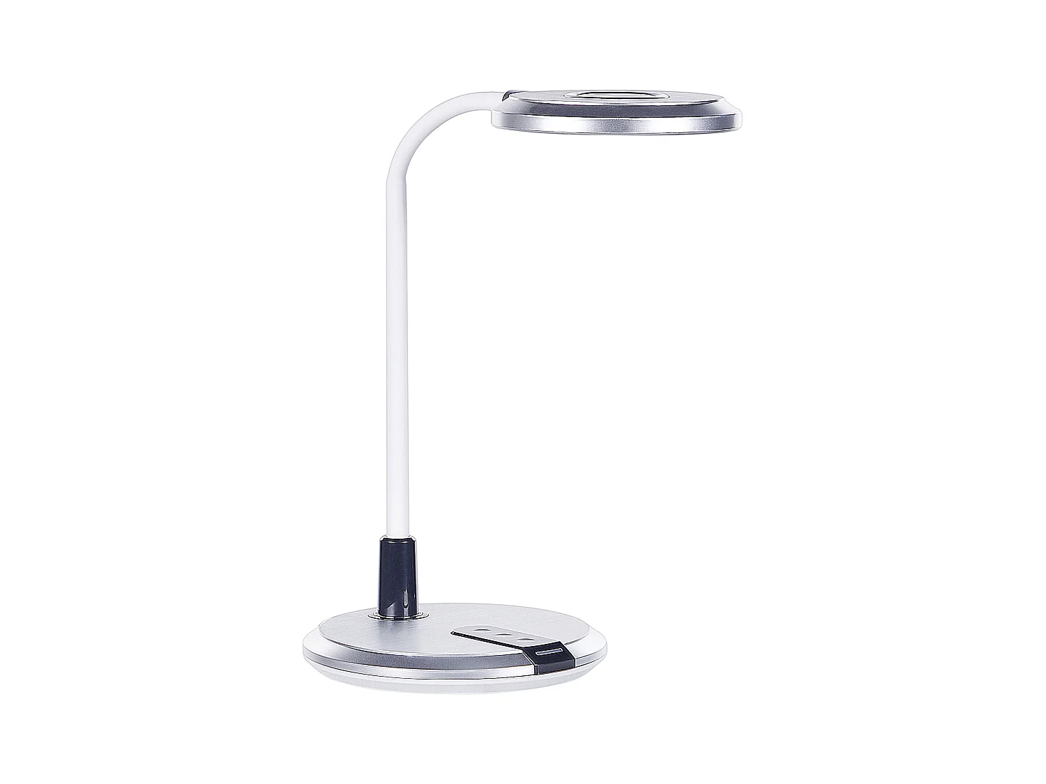Lampe de bureau LED COLUMBA Réglable Métal Blanc/argenté