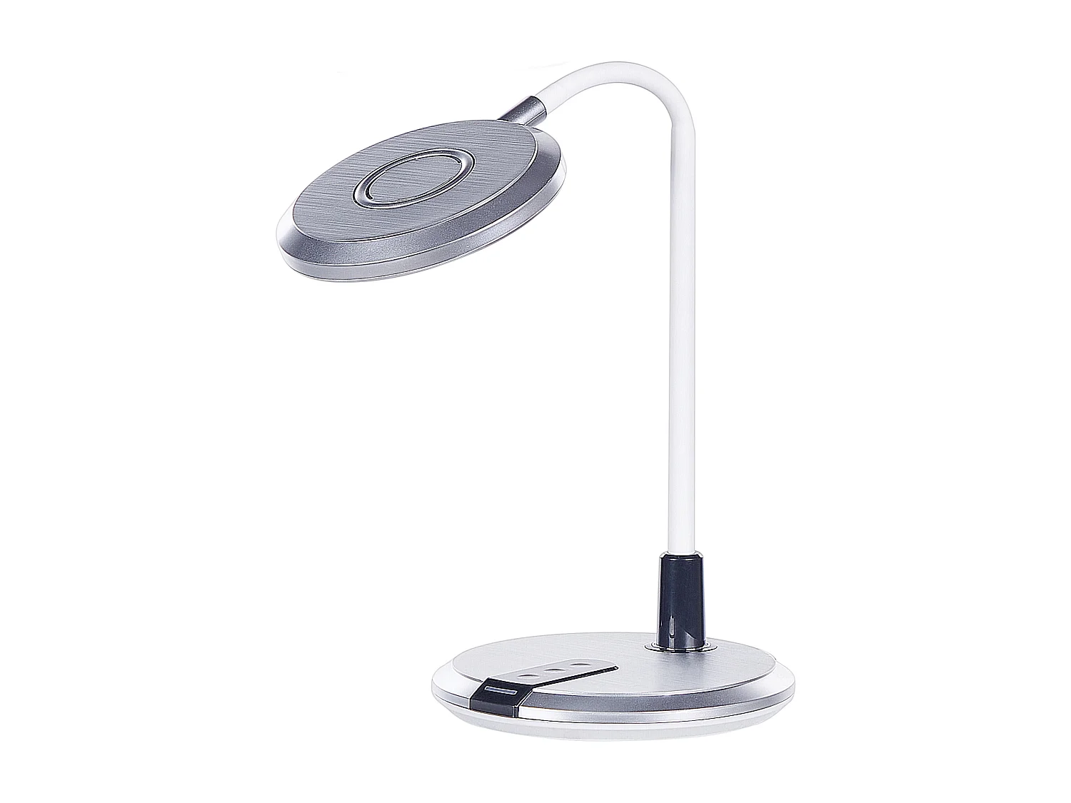 Lampe de bureau LED COLUMBA Réglable Métal Blanc/argenté