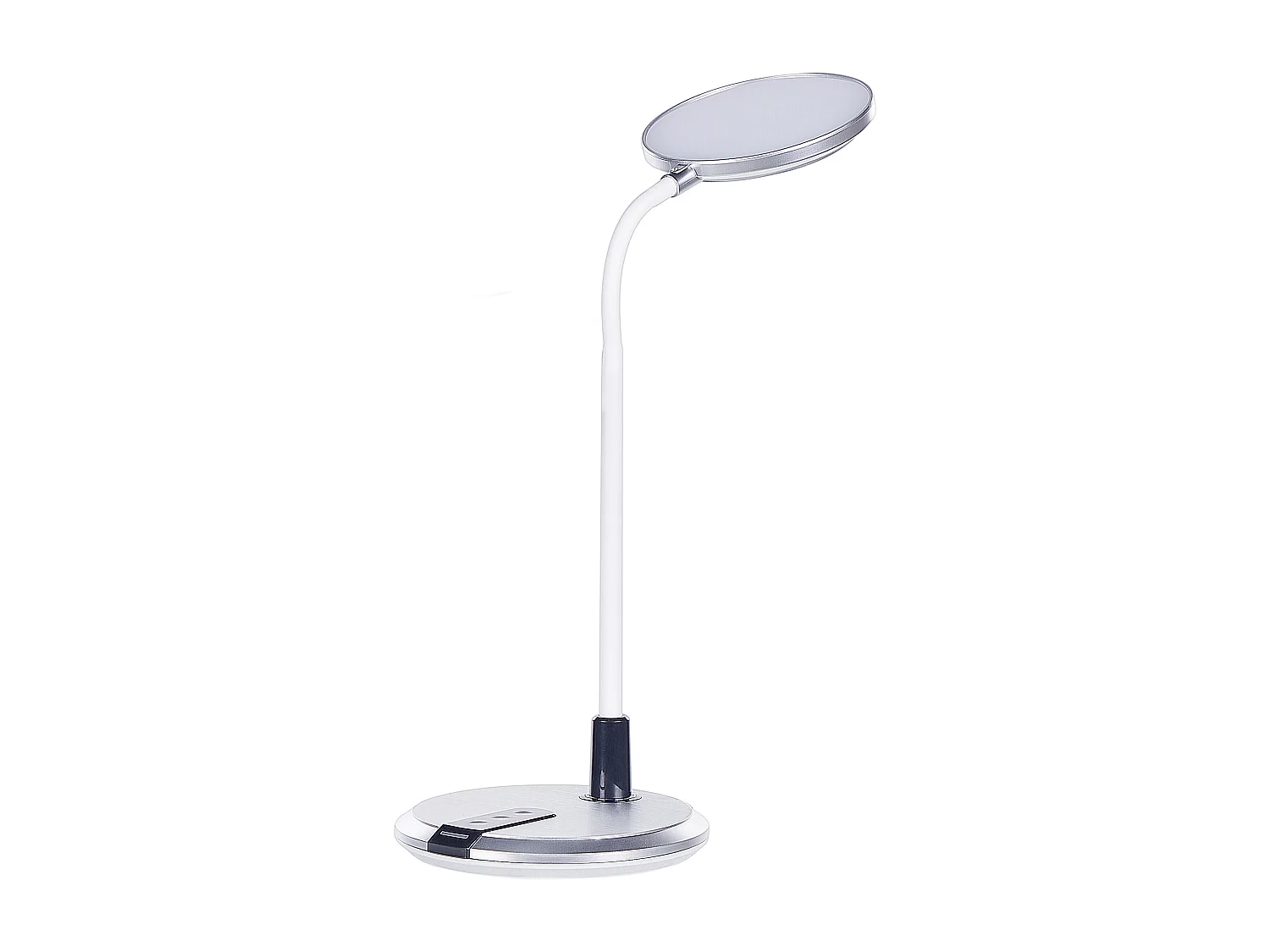 Lampe de bureau LED COLUMBA Réglable Métal Blanc/argenté