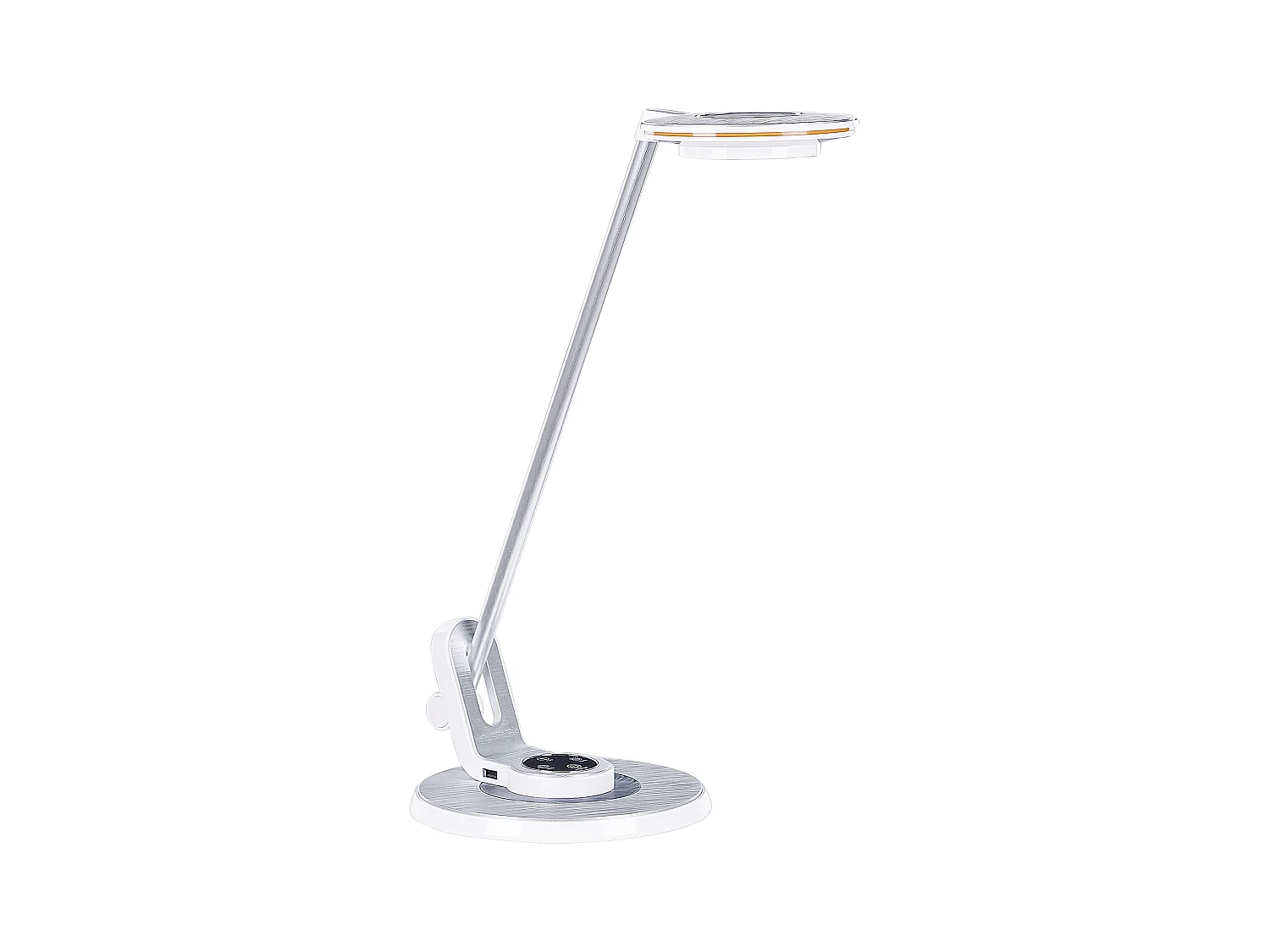 Lampe de bureau LED CORVUS Avec variateur Métal Blanc/argenté