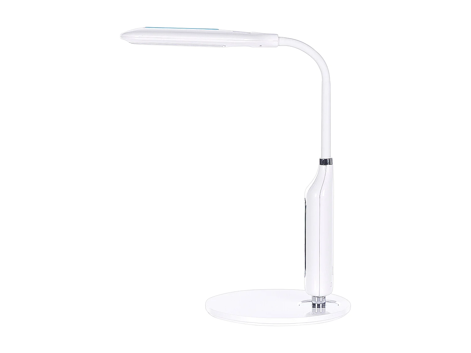 Lampada da scrivania a LED CYGNUS con dimmer Metallo Bianco
