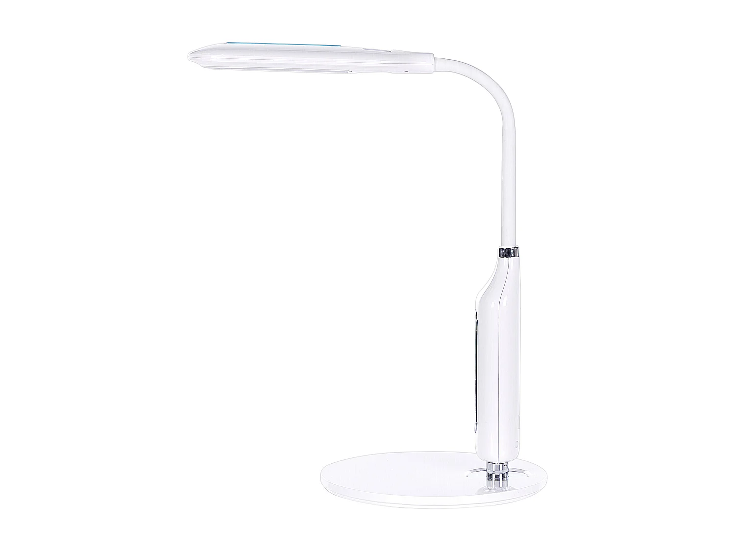 Schreibtischlampe LED weiß verstellbar 38 cm dimmbar Modern Cygnus