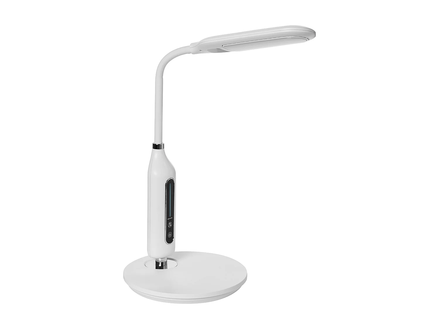 Lampe de bureau LED CYGNUS Avec variateur Métal Blanc