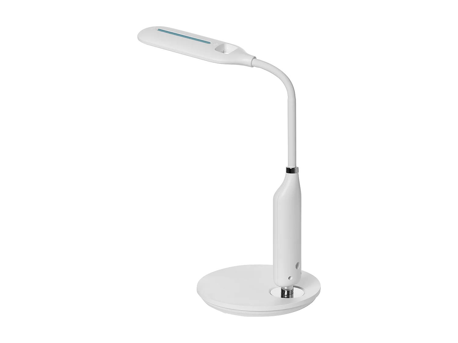 Lampe de bureau LED CYGNUS Avec variateur Métal Blanc