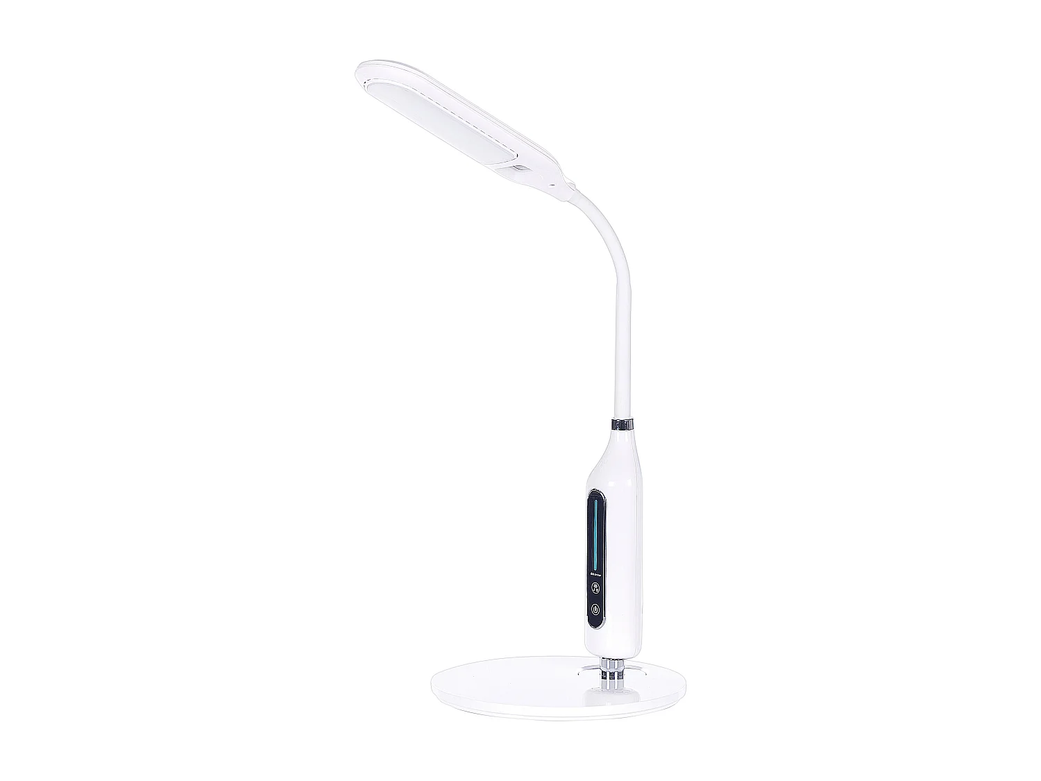 Lampe de bureau LED CYGNUS Avec variateur Métal Blanc