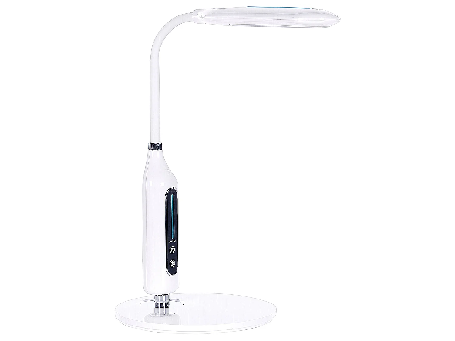 Lampe de bureau LED CYGNUS Avec variateur Métal Blanc