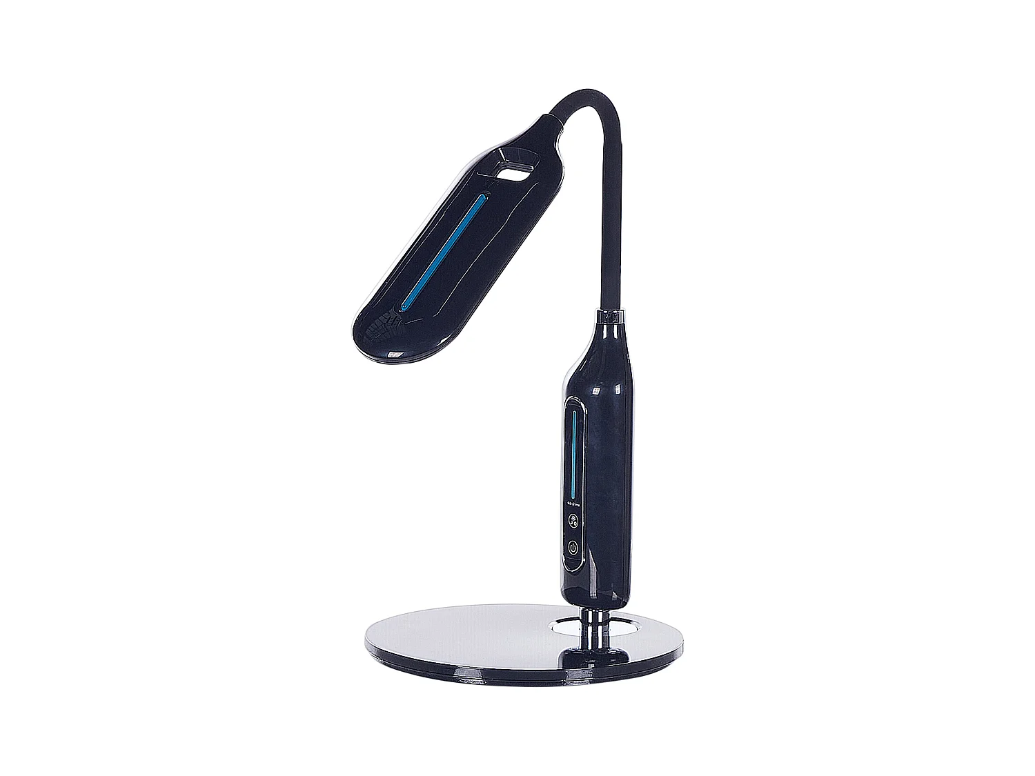 Schreibtischlampe LED schwarz verstellbar 38 cm dimmbar Modern Cygnus