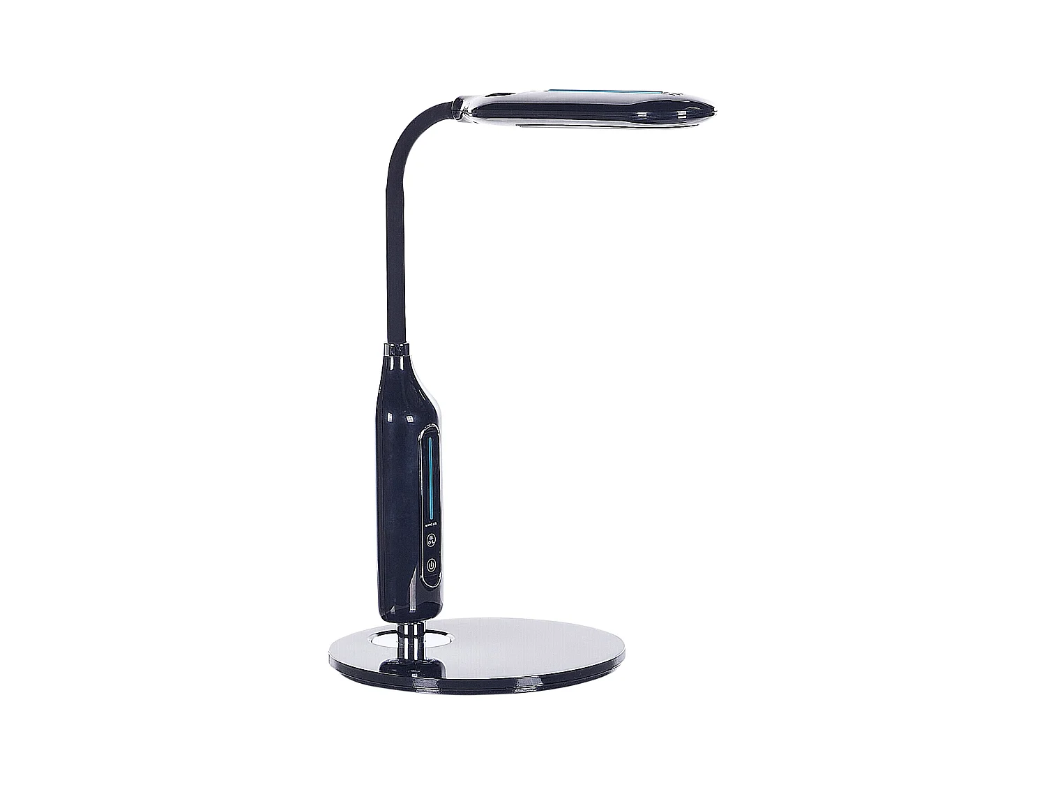 Schreibtischlampe LED schwarz verstellbar 38 cm dimmbar Modern Cygnus