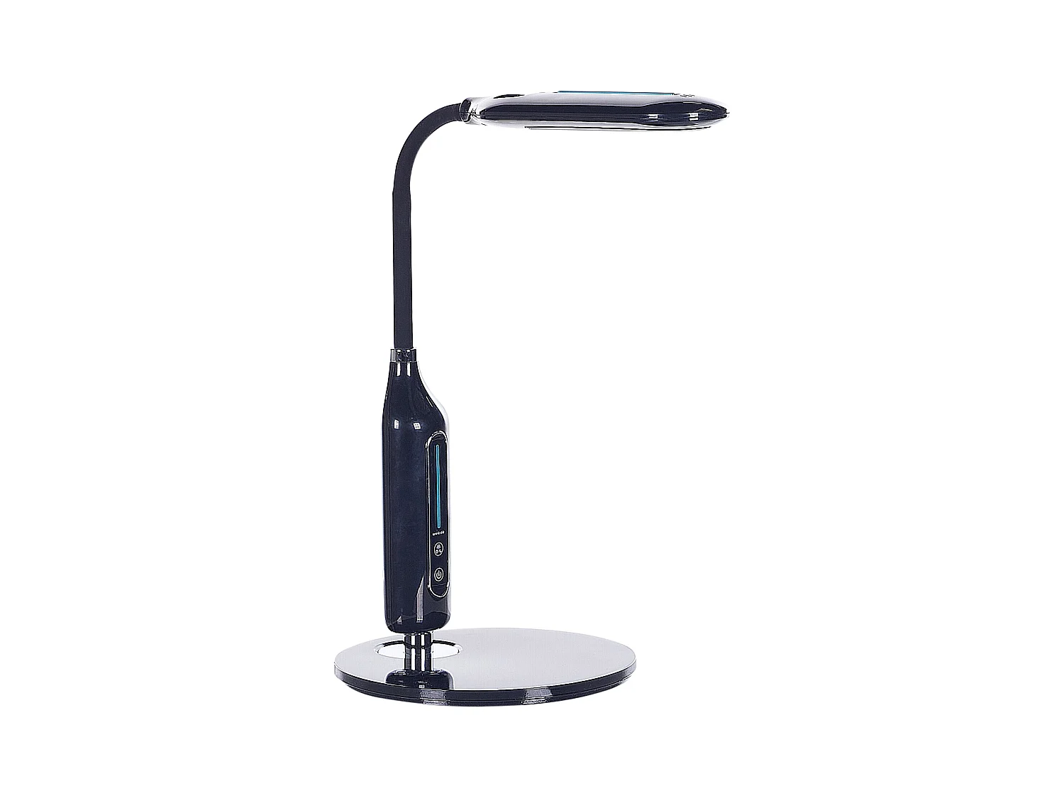 Lámpara LED de escritorio CYGNUS con regulador de intensidad Metal Negro