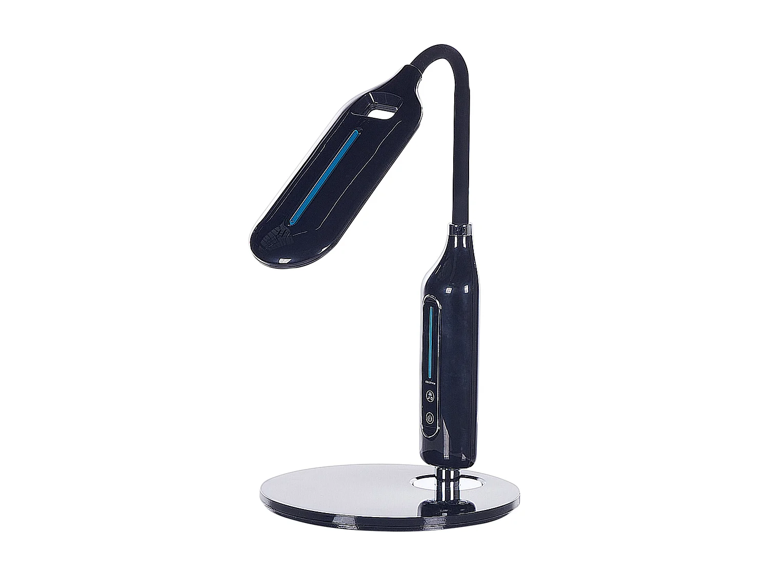 Lampa biurkowa LED CYGNUS Ze ściemniaczem Metal Czarny