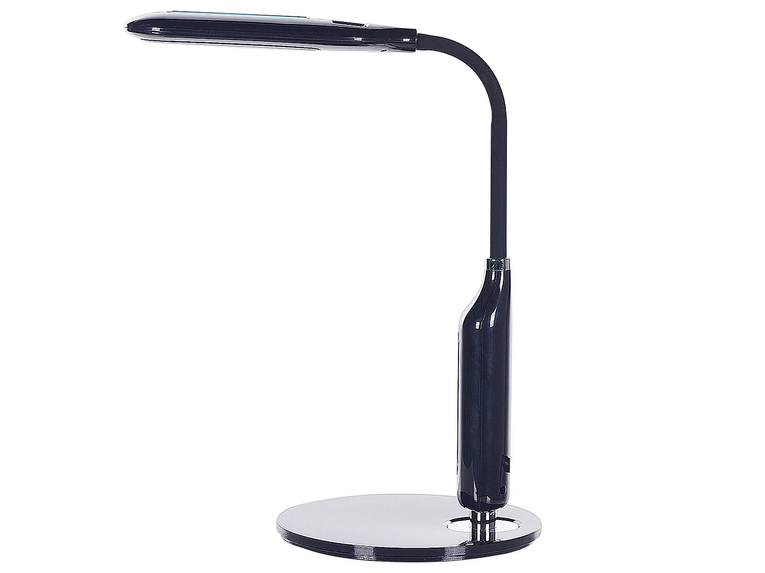Candeeiro de secretária LED CYGNUS Com regulador de intensidade Metal Preto