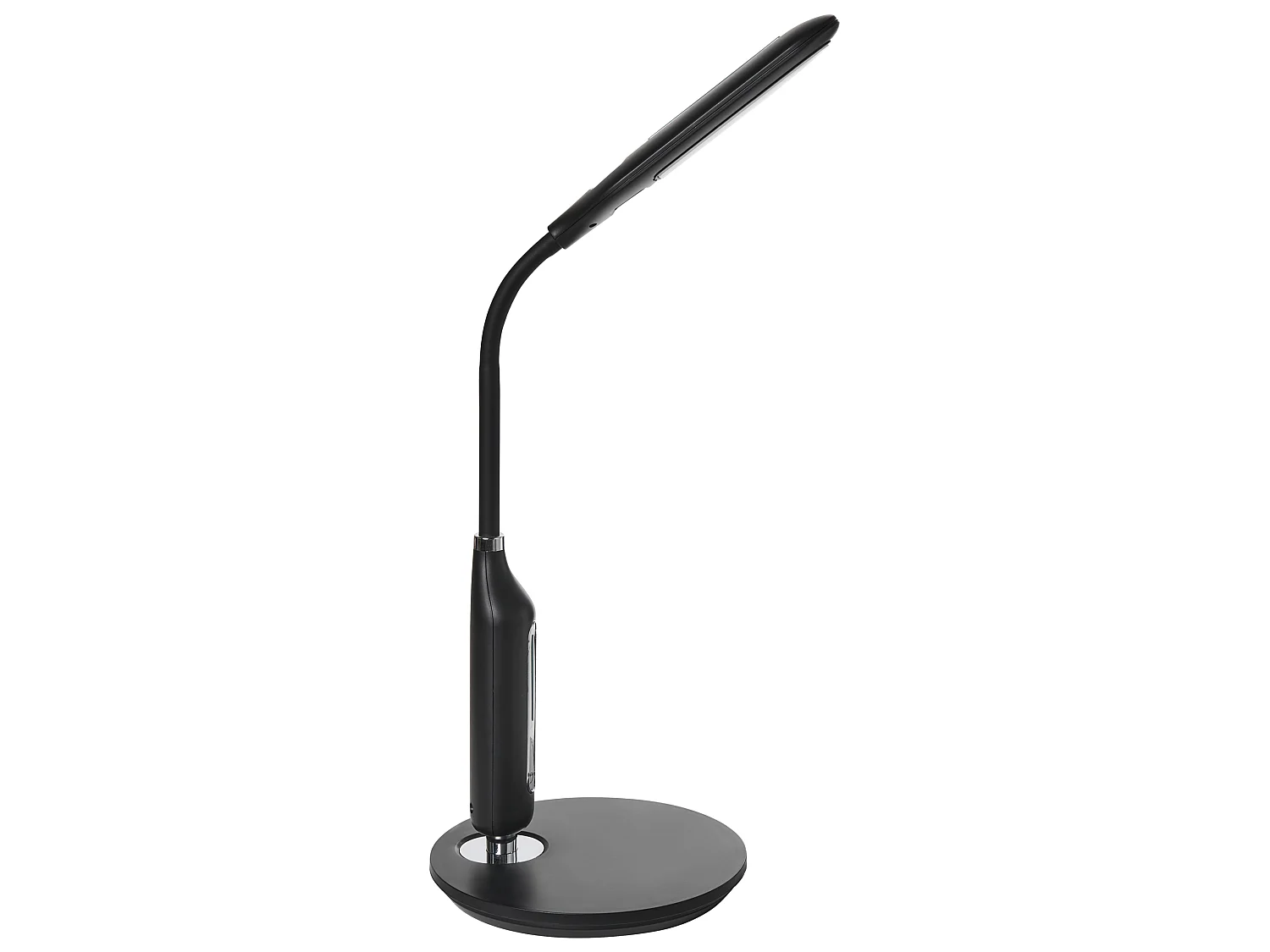 Candeeiro de secretária LED CYGNUS Com regulador de intensidade Metal Preto