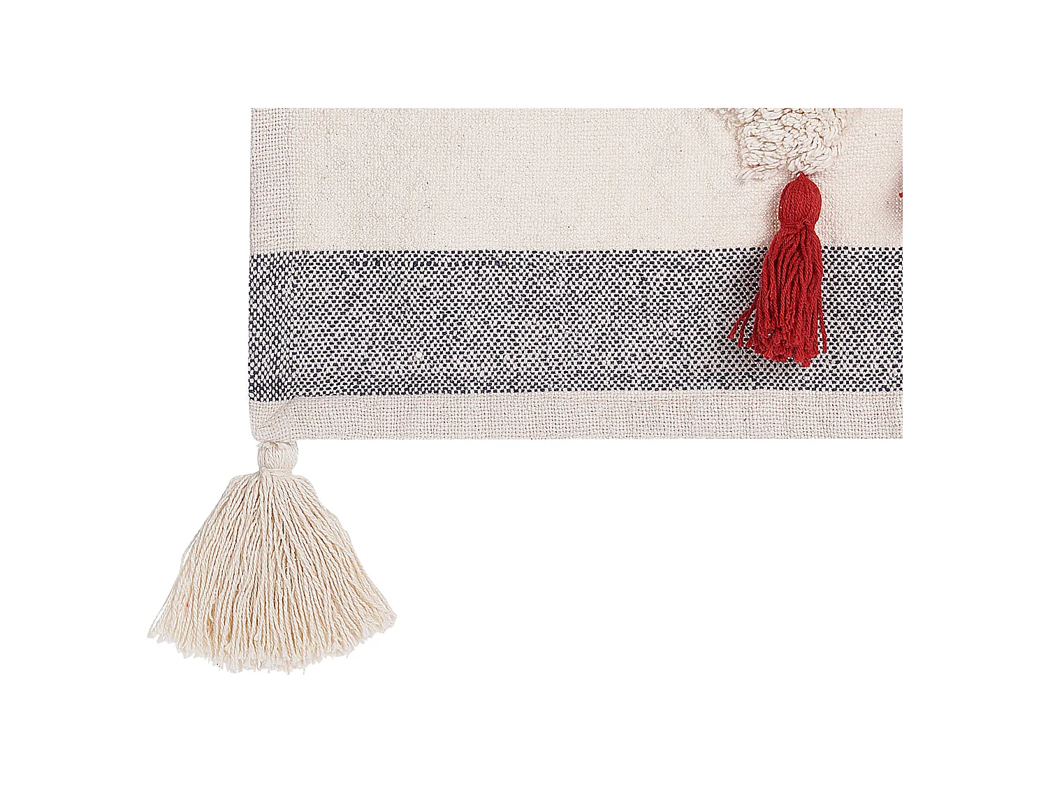 Couverture NAMTAR Coton 125 x 150 cm Blanc